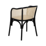 Dining Chair Black Natural 56 X 58 X 77 CM-8