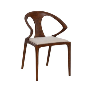 Dining Chair Brown Beige 55 x 57 x 81,2 cm-0