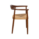 Dining Chair Brown Natural 42,7 x 54,8 x 77,5 cm-8