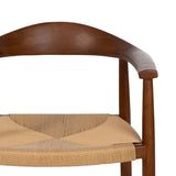 Dining Chair Brown Natural 42,7 x 54,8 x 77,5 cm-6