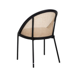 Dining Chair Black Natural 54 x 49 x 82,3 cm-7