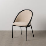 Dining Chair Black Beige 54 x 47,5 x 82,3 cm-9