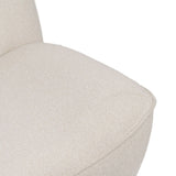 Armchair White MDF Wood Foam 100 % polyester 71 x 81 x 66 cm-2