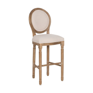 Stool Natural Birch Rubber wood 45 x 55 x 116 cm-0