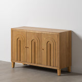 Sideboard Natural 120 x 40 x 80 cm-9