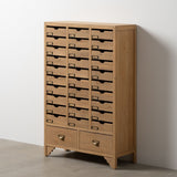 Chest of drawers Beige Fir wood MDF Wood 85,5 x 36,5 x 133 cm-6