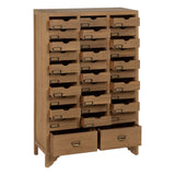 Chest of drawers Beige Fir wood MDF Wood 85,5 x 36,5 x 133 cm-5