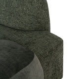 Sofa Green Wood Foam 222 x 92 x 70 cm-2