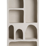 Shelves WILMA White MDF Wood 80 x 38 x 170 cm-2