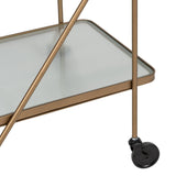 Kitchen Trolley Golden 61 x 40 x 70 cm-4