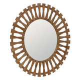 Wall mirror Natural 100 x 3 x 100 cm-5