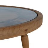 Centre Table Natural 80 x 80 x 41 cm-4