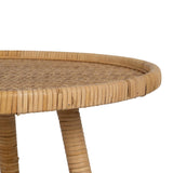 Side table Beige Rattan 60 x 60 x 71 cm-5