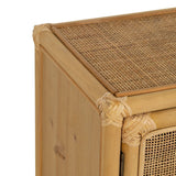 Side table Natural Rattan 46 x 35 x 60 cm-5