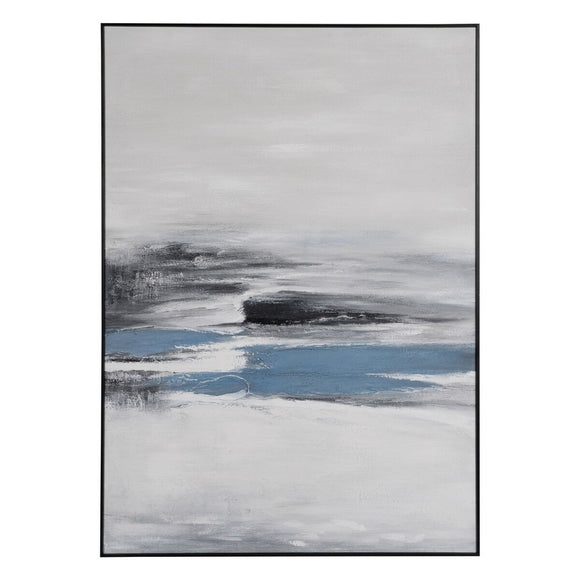 Canvas Black Abstract 100 X 3,5 X 140 CM-0