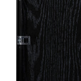 Canvas Black Abstract 100 X 3,5 X 140 CM-1