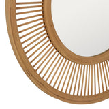 Wall mirror Natural 90 x 2,5 x 90 cm-2