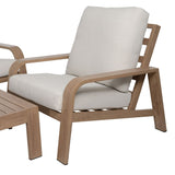 Garden furniture Beige Natural 184 x 74 x 65 cm-5