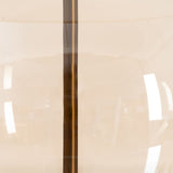 Desk lamp Golden Linen Metal Crystal 60 W 220-240 V 40,5 x 40,5 x 57 cm-2