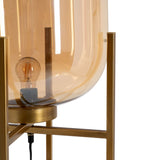Desk lamp Golden Metal Crystal 40 W 220-240 V 39 x 39 x 73 cm-5