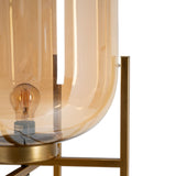 Floor Lamp Golden Metal Crystal 40 W 220-240 V 39 x 39 x 143 cm-6
