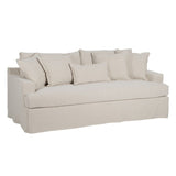 Sofa Black Cream 215 x 94 x 94 cm-0