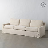 Sofa Cream 260 x 100 x 83 cm-10