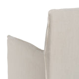 Armchair Cream Feather Pine Foam 75 x 76 x 90,5 cm-1