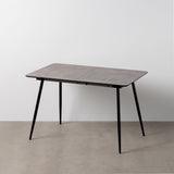 Expandable table Black Grey Iron 120 x 80 x 75 cm-9