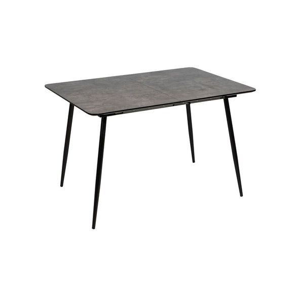 Expandable table Black Grey Iron 120 x 80 x 75 cm-0