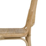 Dining Chair Natural Rattan 51 X 62 X 89 CM-3