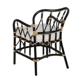 Armchair Black 58 x 62 x 85 cm-8