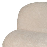 Armchair Beige 82 X 84 X 77 CM-6