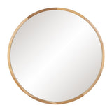 Wall mirror Natural 100 x 4 x 100 cm-0