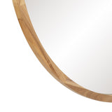 Wall mirror Natural 100 x 4 x 100 cm-2