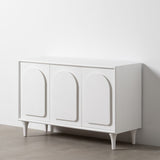 Sideboard BERET White Fir wood MDF Wood 120 x 40 x 81 cm-9