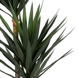 Decorative Plant Polyethylene Iron Cement Yucca 30 x 30 x 250 cm-3