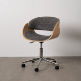 Office Chair Grey Natural 59 x 64 x 88 cm-9