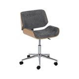 Office Chair Grey Natural 54 x 61 x 88 cm-0