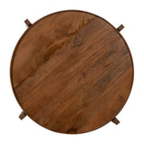 Centre Table Brown Mango wood 81 x 81 x 46 cm-2