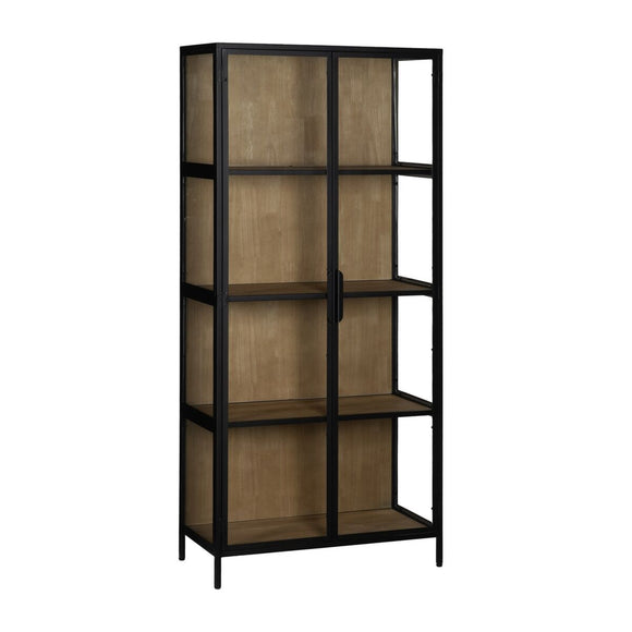 Display Stand Black Natural 80 x 38 x 180 cm-0