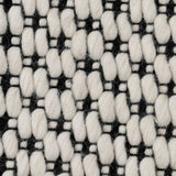 Carpet White Black 200 x 300 x 1 cm-3