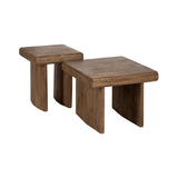 Centre Table Brown Mango wood 60 x 60 x 45 cm-6