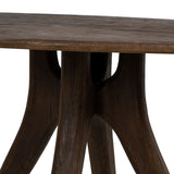 Dining Table Brown Mango wood 120 x 106 x 76 cm-3