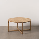 Centre Table Natural 80 x 80 x 40 cm-7