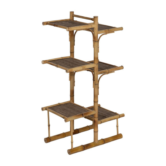 Shelves Beige Bamboo 57 x 32 x 100 cm-0