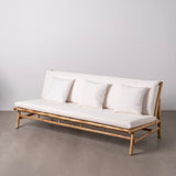 Garden sofa Natural 200 x 86 x 81 cm-1