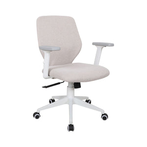 Office Chair White Beige 63 x 59 x 94,5 cm-0