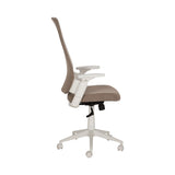 Office Chair White Taupe 67,5 x 62 x 114,5 cm-8