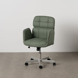 Dining Chair Green Grey Nylon Polyester Foam Wood Iron 57 x 60,5 x 85 cm-10